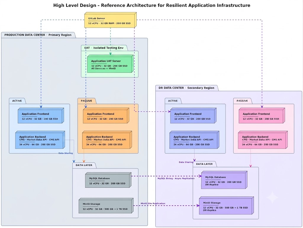 Financial Exchange Infrastructure Modernization High Level Reference Architecture
